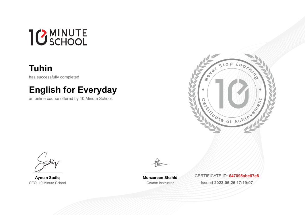 English for Everyday